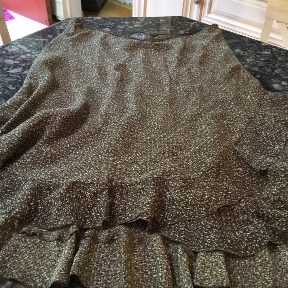 KATE HILL SKIRT  100% SILK